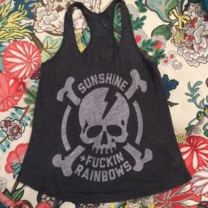 Buy Me Brunch sunshine ☀️ + rainbows 🌈 tank